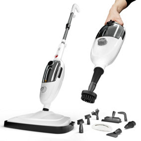 Avalla T-9 High Pressure Steam Mop, Double the Cleaning Power, Combi-Clean Handheld Steam Cleaner Mode, Large 450ml Tank