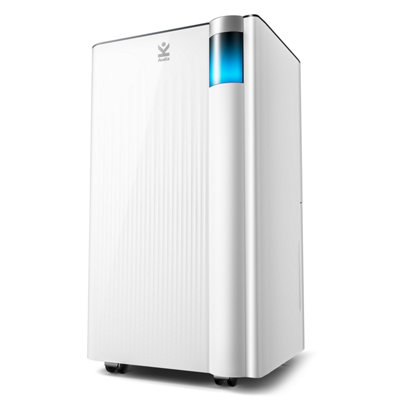 Avalla X-350 Portable Dehumidifier and Air Purifier combo. 12L/Day: Dry clothes, remove Damp, Mould & Moisture, 46m3 Coverage