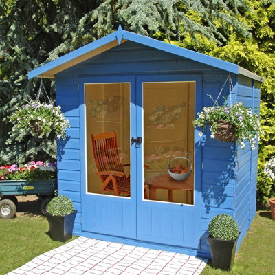 Avance Shiplap Summerhouse Garden Sun Room Approx 7 x 5 Feet - 6