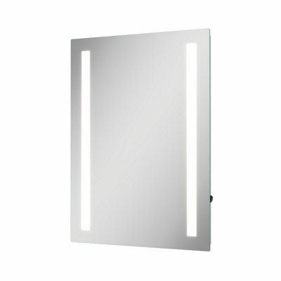 Aveli 500 x 700mm Bathroom Mirror LED Lights Wall Mounted Battery ...