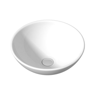 Aveli Countertop Basin Sink Ceramic Bathroom Vanity Wash Round Modern 280 x 280mm