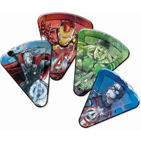 Avengers Age Of Ultron Paper Pizza Party Plates (Pack of 8) Multicoloured (One Size)
