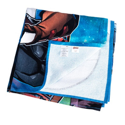 Avengers Characters Towel Multicoloured (One Size) - 3