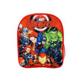 Avengers Childrens/Kids Premium Backpack Red (One Size)