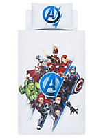 Avengers Single Panel Duvet Set 100% Cotton