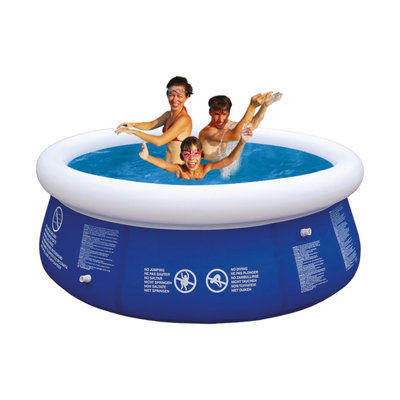 Intex inflatable best sale family pool