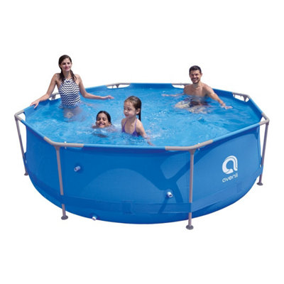 Avenli 10ft Round Steel Family Pool