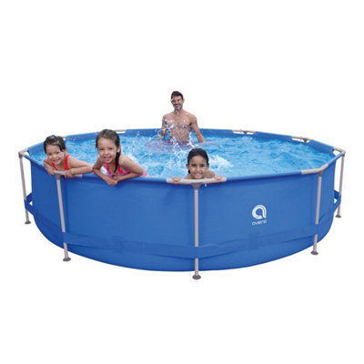 Avenli 12ft Round Steel Family Pool