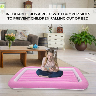 Avenli 85490 Pink Coloured Single Sized Kids Airbed - 5