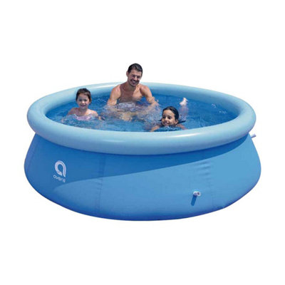 8ft blow hot sale up pool