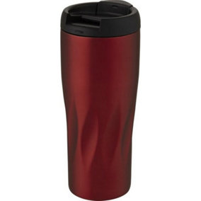 Avenue Waves Copper Insulated Travel Mug Red (One Size)