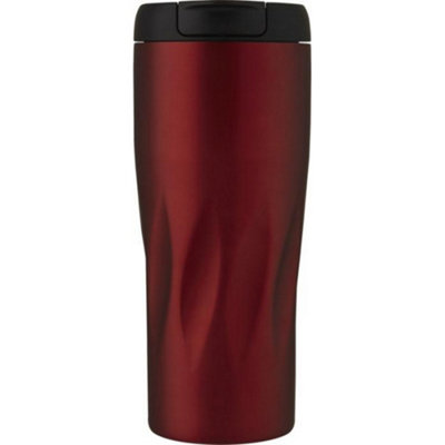 Avenue Waves Copper Insulated Travel Mug Red (One Size)