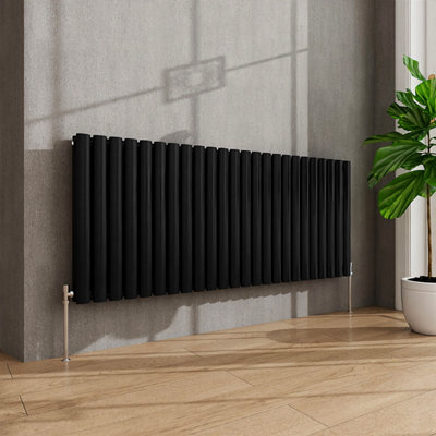 AVER-GROWTH Radiator Horizontal Oval Column Double Panel Rad 600x1416mm ...