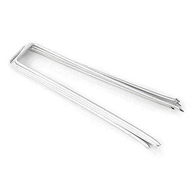 Avern Galvanised Landscape Fabric Securing Pegs (L)150mm (W)25mm Pack