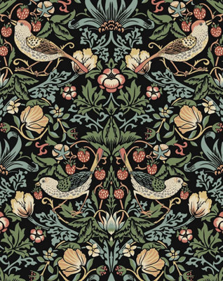 Aves Garden Vintage Peel and Stick Wallpaper