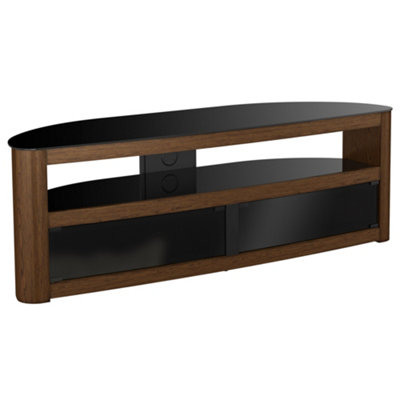 AVF Burghley FS1500BURW Walnut TV Stand for up to 70" TVs