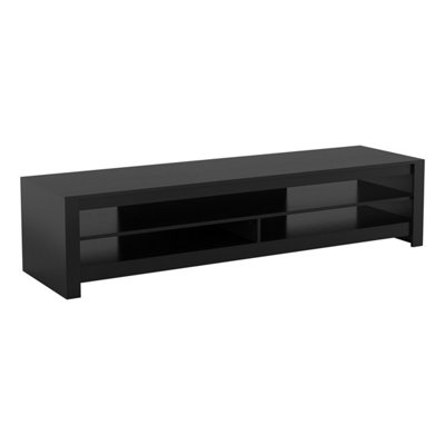 AVF Calibre 1.8m TV Stand, for TVs up to 85" - Black Oak