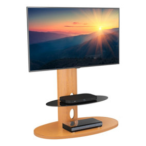 AVF FSL930CHEO Chepstow Oak Cantilever TV Stand for up to 65"
