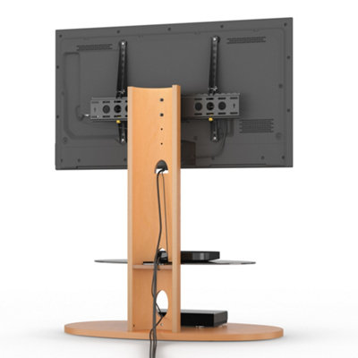 AVF FSL930CHEO Chepstow Oak Cantilever TV Stand for up to 65"