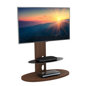 AVF FSL930CHEW Chepstow Walnut Cantilever TV Stand for up to 65"