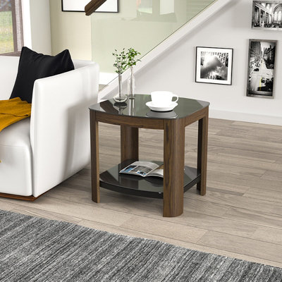 AVF FT50AFFW Affinity Side Table - Walnut Effect