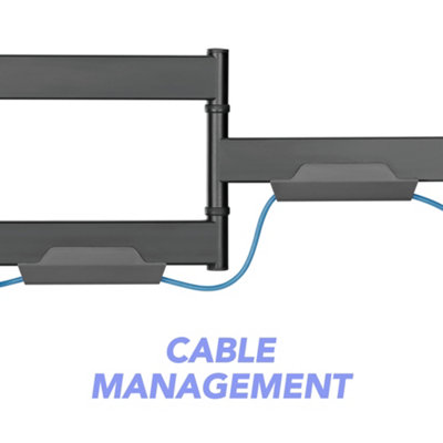 AVF Full Motion TV Wall Mount, for TVs 32 to 70"