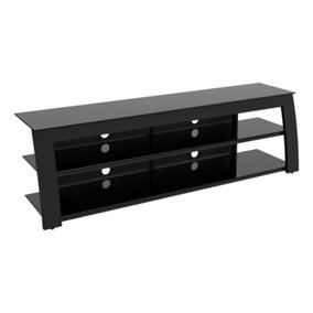 AVF Kivu 1.8m TV Stand, for TVs up to 90" - Black