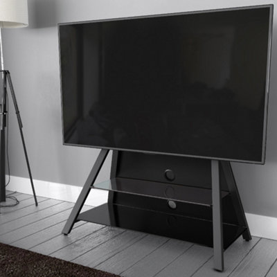 AVF Options EASL925A Easel Cantilever TV Stand For Up To 65" TVs