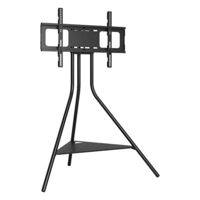 AVF Tiga Freestanding Metal TV Tripod, for TVs 32-65" - Black