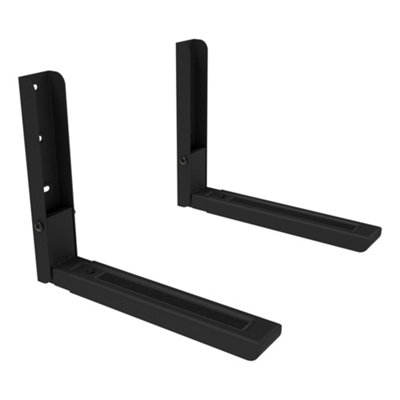 AVF Universal Microwave Wall Bracket - Black