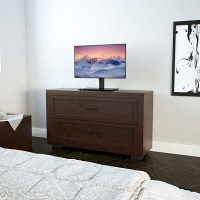 Support TV Universel Sur Table – Pivotant 360°, Rotation 90° – Résistant, Ouvert Jamais Utilisé