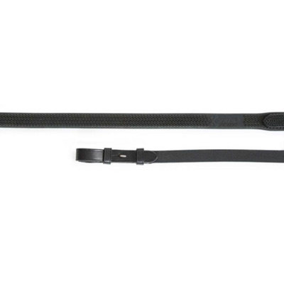 Aviemore Eventa Leather Horse Rubber Reins Black (61in x 0.63in) Price Comparisons | Compare The Build
