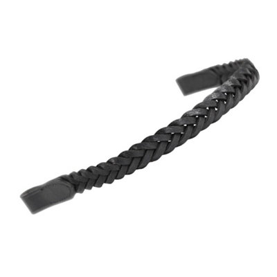 Aviemore Leather Braided Horse Browband Black (Full) Price Comparisons | Compare The Build