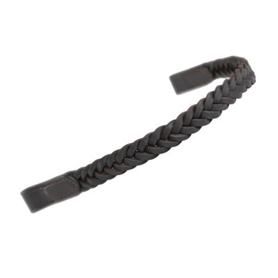 Aviemore Leather Braided Horse Browband Brown (Cob) Price Comparisons | Compare The Build