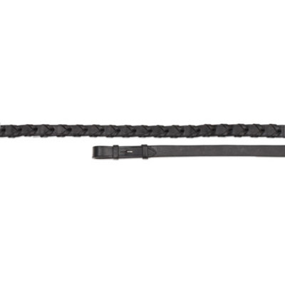 Aviemore Leather Horse Laced Reins Black (54in x 0.6in) Price Comparisons | Compare The Build