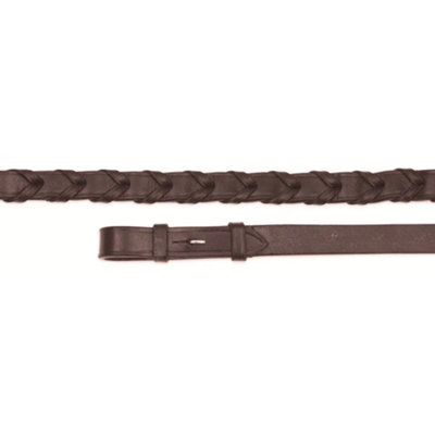 Aviemore Leather Horse Laced Reins Havana (54in x 0.6in) Price Comparisons | Compare The Build