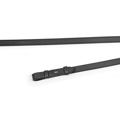 Aviemore Leather Horse Plain Reins Black (54in x 0.8in) Price Comparisons | Compare The Build