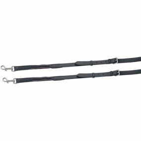 Aviemore Leather Horse Side Reins Black (32in x 0.6in)