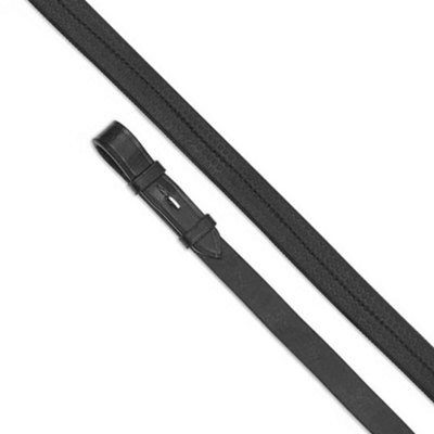 Aviemore Leather Pimpled Horse Rubber Reins Black (54in x 0.88in) Price Comparisons | Compare The Build