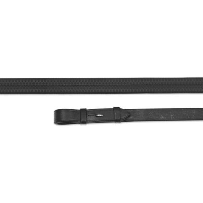 Aviemore Nylon Insert Leather Horse Rubber Reins Black (54in x 0.63in) Price Comparisons | Compare The Build
