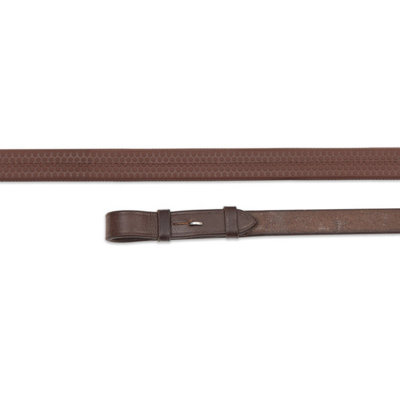Aviemore Nylon Insert Leather Horse Rubber Reins Havana (54in x 0.63in) Price Comparisons | Compare The Build