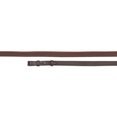 Aviemore Soft Leather Horse Rubber Reins Havana (54in x 0.6in) Price Comparisons | Compare The Build