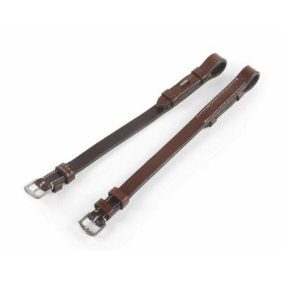 Avignon Leather Horse Bridle Cheeks Oak Brown (Small Pony) Price Comparisons | Compare The Build