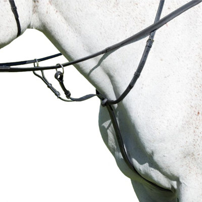 Avignon Leather Horse Running Martingale Black (Pony) Price Comparisons | Compare The Build