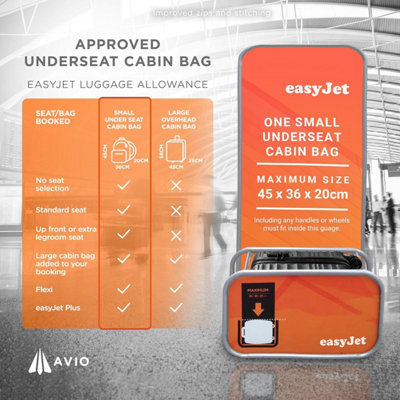 Small Under Seat Cabin Easyjet Maximum Baggage Weight Aerolite - Main Image