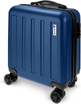 AVIO Jett 45cm Cabin Suitcase Lightweight Carry On Luggage Hard Case Telescopic Handle & Lock Approved Cabin Bag Ryanair easyJet