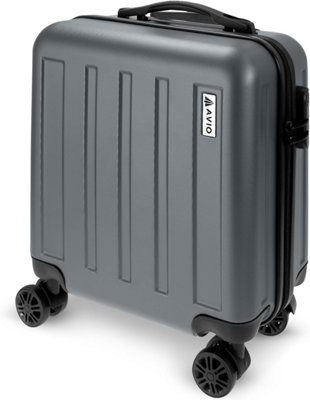 AVIO Jett Cabin Suitcase 45x36x20cm Hard Case Lightweight Double Wheel Luggage Bag Durable ABS Hard Shell Approved by Most Airline