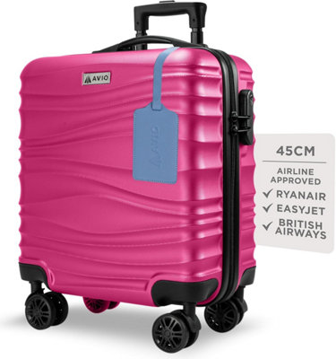 AVIO Paradise Pink Wave Underseat Cabin Bag 45x36x20cm Lightweight