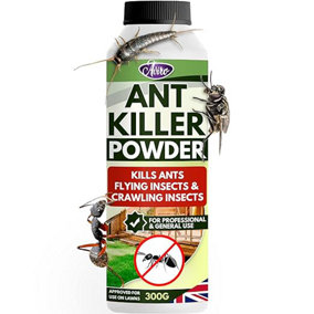 Aviro Ant Killer Powder - Naturally Based, Pet Friendly, Approved For Use On Lawns, 300g