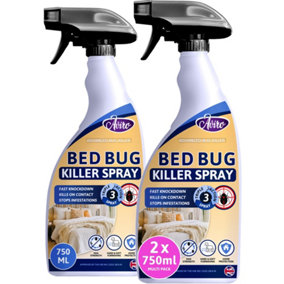 Aviro Bed Bug Spray - Fast Acting Bed Bug Killer for Immediate Control & Long Lasting Prevention. 1.5 Litres